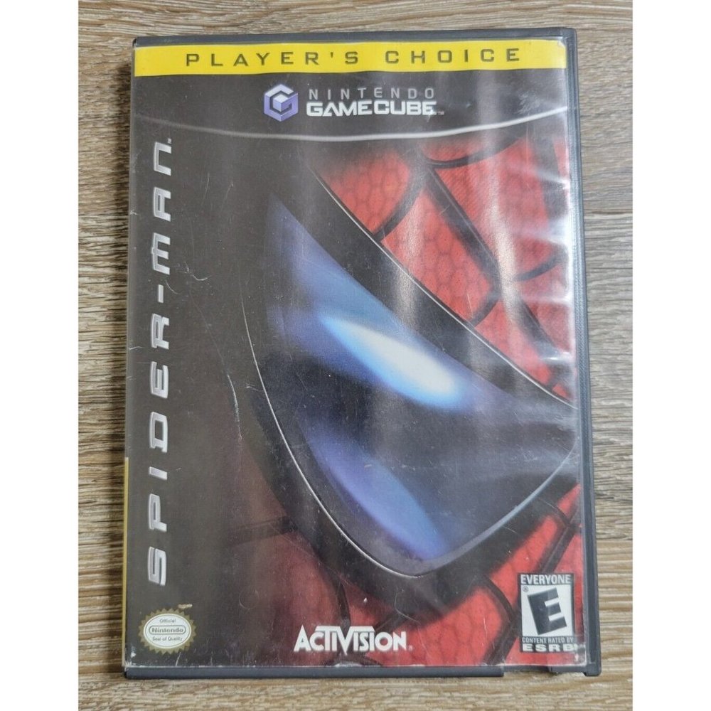 Spider-Man (Nintendo GameCube) Tested Spiderman Game and Case Player Choice